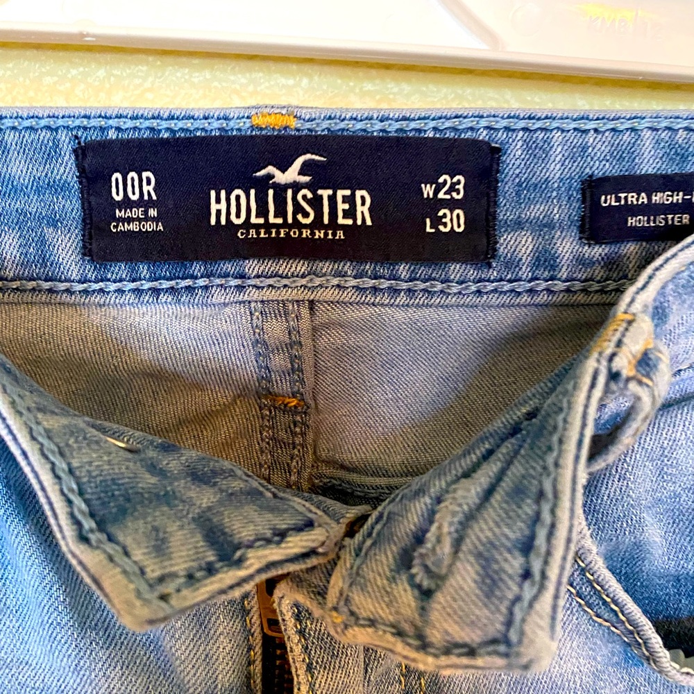 Hollister ultra rise supper skinny 00R jeans